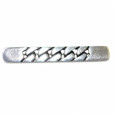 Brose argint - Brosa argint Mid-Century, semnata designer