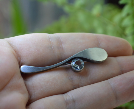 Brosa argint Rock Crystal, KJP Nordform, Finlanda A Vintage Collection [1]