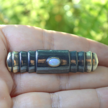 Brosa argint vintage cu opal A Vintage Collection [1]