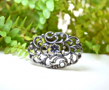 Brosa argint vintage, estetica Neo-Baroque [3]