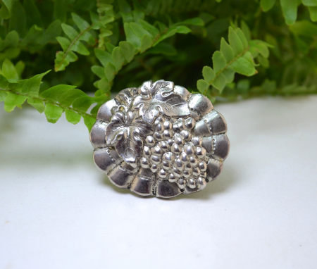 Brosa argint vintage, model Strugure [3]