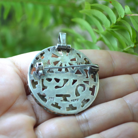 Brosa pandant argint, design Incas, Peru A Vintage Collection [2]