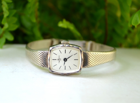 Ceas argint vintage Tempic, mecanic [3]