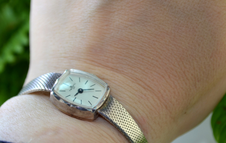 Ceas argint vintage Tempic, mecanic [2]