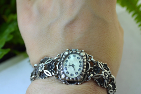 Ceas Formatic cu bratara argint Neobaroca, mecanic [2]