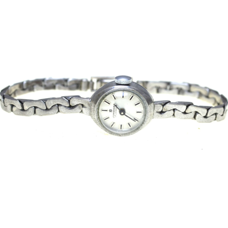 Ceasuri argint - Ceas Junghans 17 Jewels argint vintage, mecanic