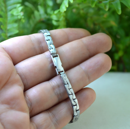 Ceas Junghans 17 Jewels argint vintage, mecanic [2]