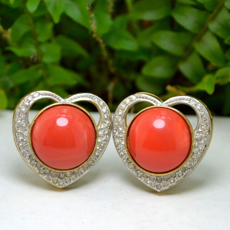 Cercei argint aurit, design romantic [3]