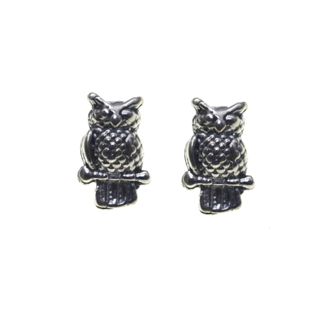 Cercei argint - Cercei argint Bufnite, simbol zeitei Atena A Vintage Collection
