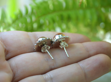 Cercei argint etnici, carneol A Vintage Collection [2]