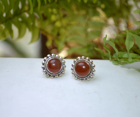 Cercei argint etnici, carneol A Vintage Collection [3]
