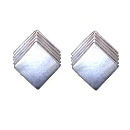 Cercei argint - Cercei argint modernisti, design geometric