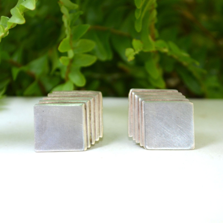 Cercei argint modernisti, design geometric [3]
