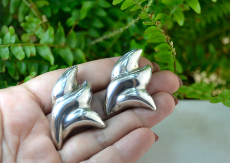 Cercei argint vintage, Angel Wings Mexic A Vintage Collection [1]