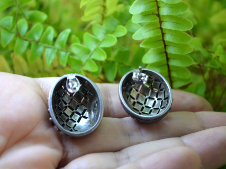 Cercei argint vintage, marcasite, Judith Jack [2]