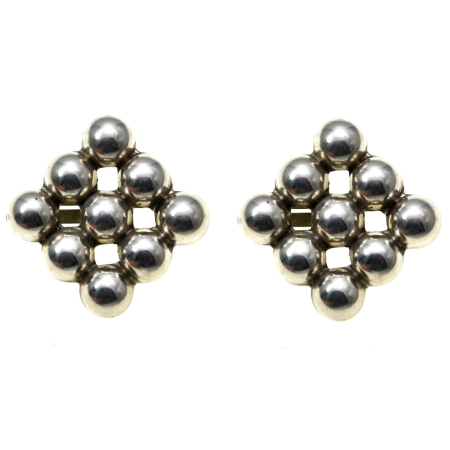 Cercei argint - Cercei argint vintage, semnati Los Ballesteros