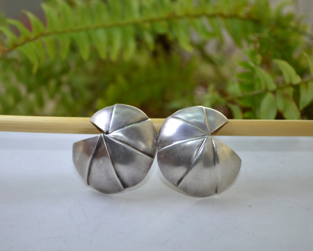 Cercei argint vintage Space Age geometrici A Vintage Collection [4]