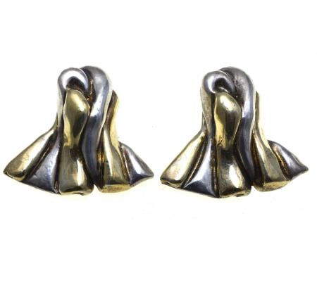 Cercei argint - Cercei statement argint, designer Israel