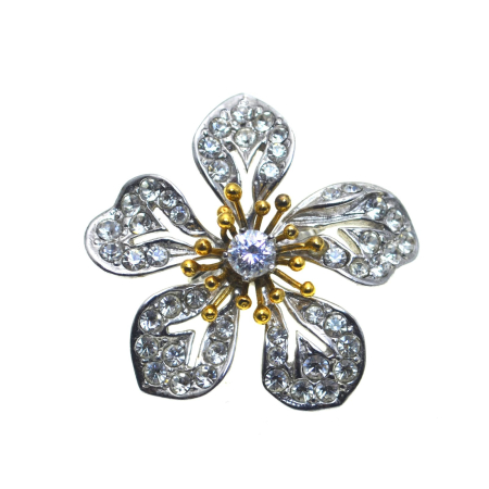 REDUCERI - Clip lock argint vintage Ciro pentru sirag de perle A Vintage Collection