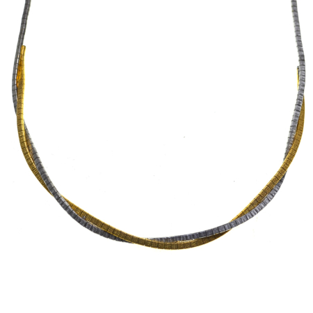 Coliere si lanturi argint - Colier argint baza gatului, model Omega