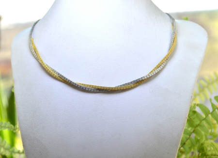 Colier argint baza gatului, model Omega [3]