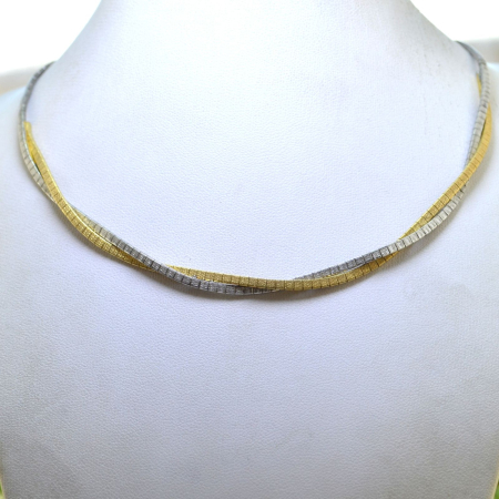 Colier argint baza gatului, model Omega [3]