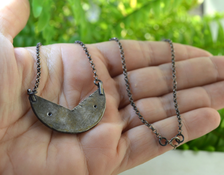 Colier berber argint vintage, bijuterie etnica tribala [2]