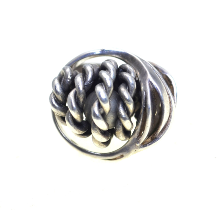 Inele argint - Inel argint masiv modernist, semnat designer