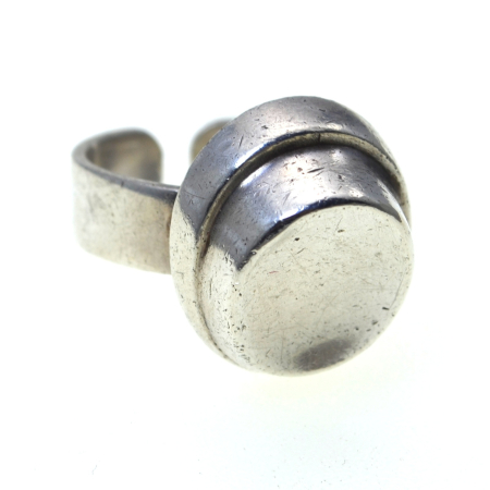Inel argint masiv vintage, estetica scandinava [1]