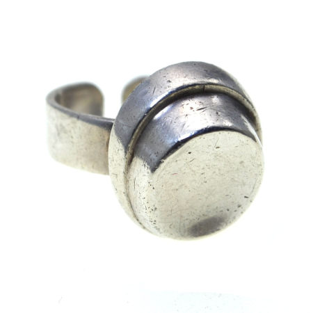 Inel argint masiv vintage, estetica scandinava [1]