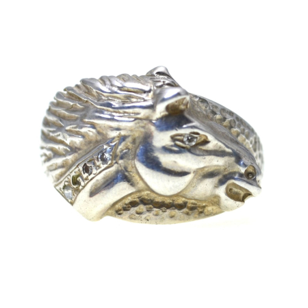 REDUCERI - Inel argint  statement Horse vintage A Vintage Collection