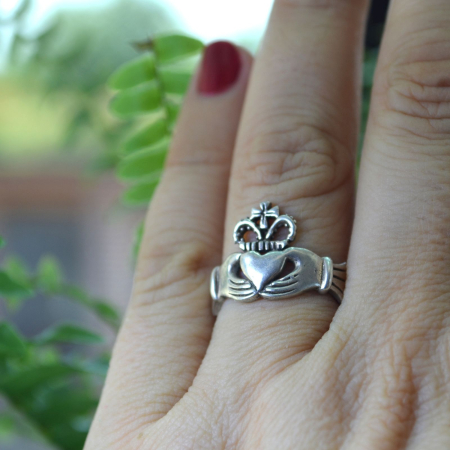 Inel argint vintage Claddagh irlandez A Vintage Collection [2]