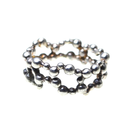 Inele argint - Inel argint vintage, design Molecule