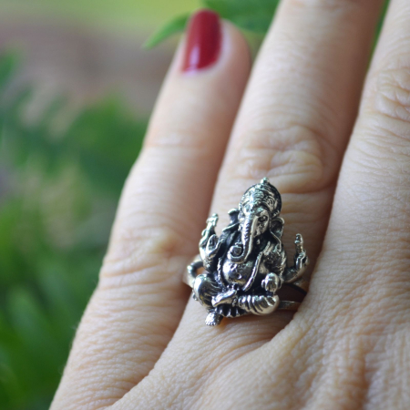 Inel argint  vintage Ganesha, zeul succesului A Vintage Collection [2]