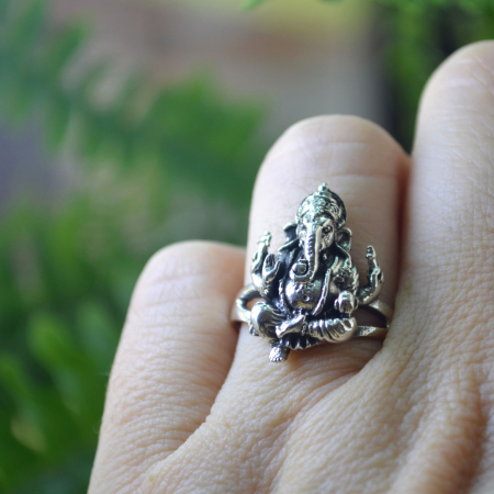 Inel argint  vintage Ganesha, zeul succesului A Vintage Collection [1]
