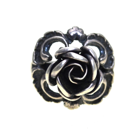 Inele argint - Inel argint vintage, maniera Hildesheimer Rose