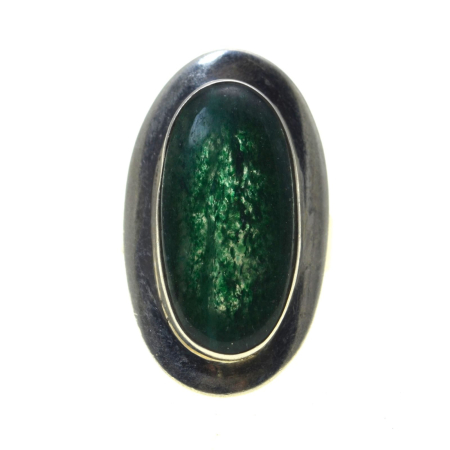 Inele argint - Inel argint vintage statement, Agat de Muschi A Vintage Collection