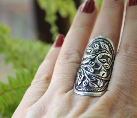 Inel argint Yogya, stil etnic indonezian A Vintage Collection [1]