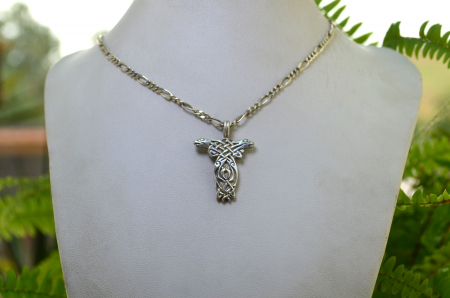 Lant argint cu pandant argint Celtic Hound [3]