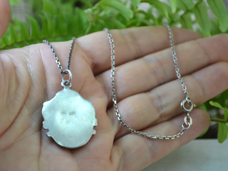 Lant argint cu pandant Art Deco, sidef A Vintage Collection [2]