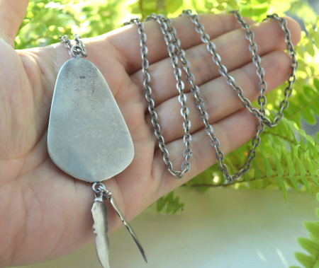 Lant argint cu pandant Navajo Bear Claw [2]