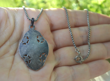 Lant argint cu pandant Potir Art Nouveau A Vintage Collection [2]