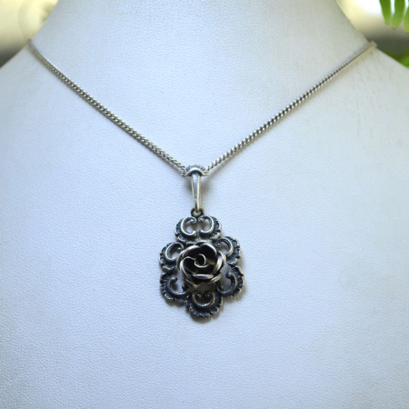 Lant argint vintage Hildesheimer Rose, TEKA A Vintage Collection [3]