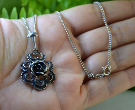 Lant argint vintage Hildesheimer Rose, TEKA A Vintage Collection [1]