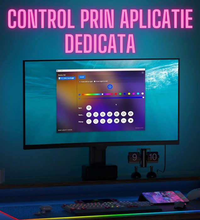 Kit banda led monitor calculator [4]