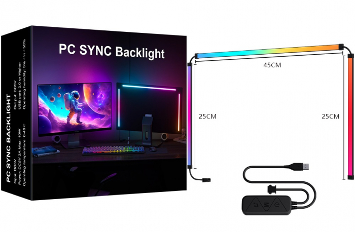 Kit banda led monitor calculator [11]