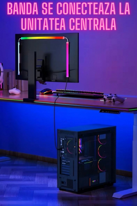 Kit banda led monitor calculator [7]
