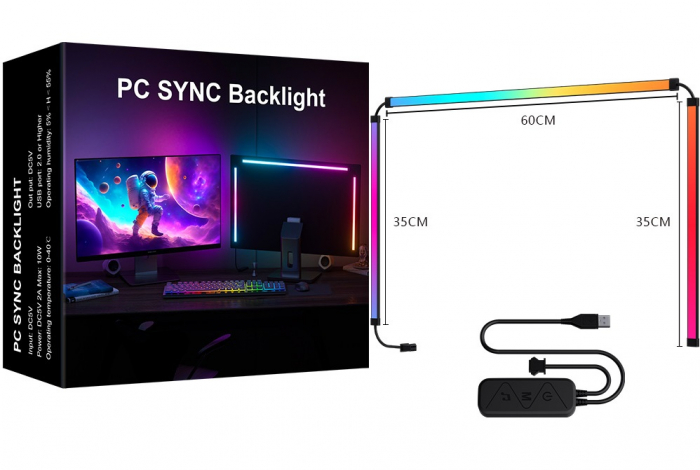 Kit banda led monitor calculator [11]