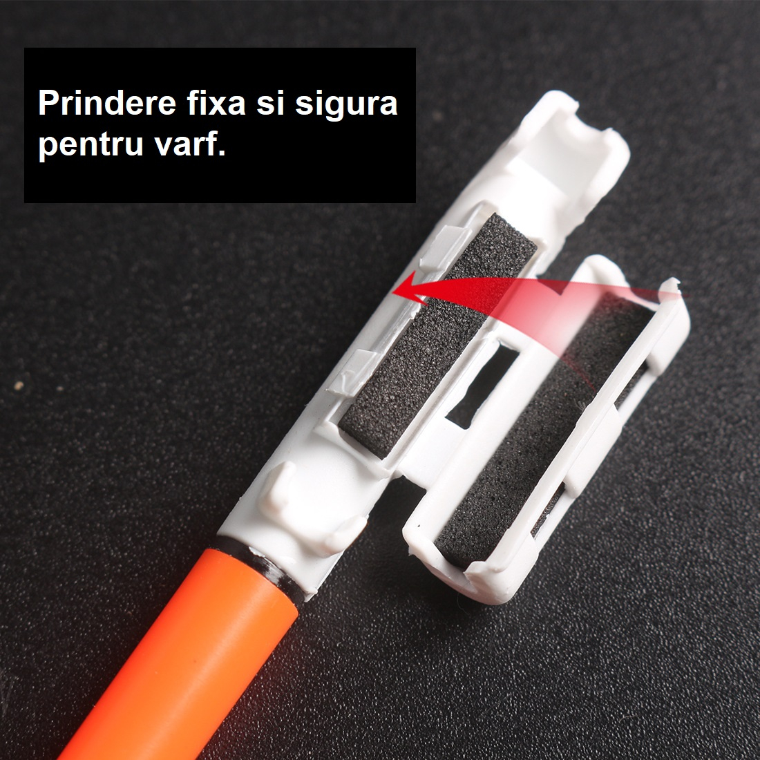 Semnalizator luminos  pentru varf lanseta si feeder, lumina verde, baterie CR425 inclusa [2]