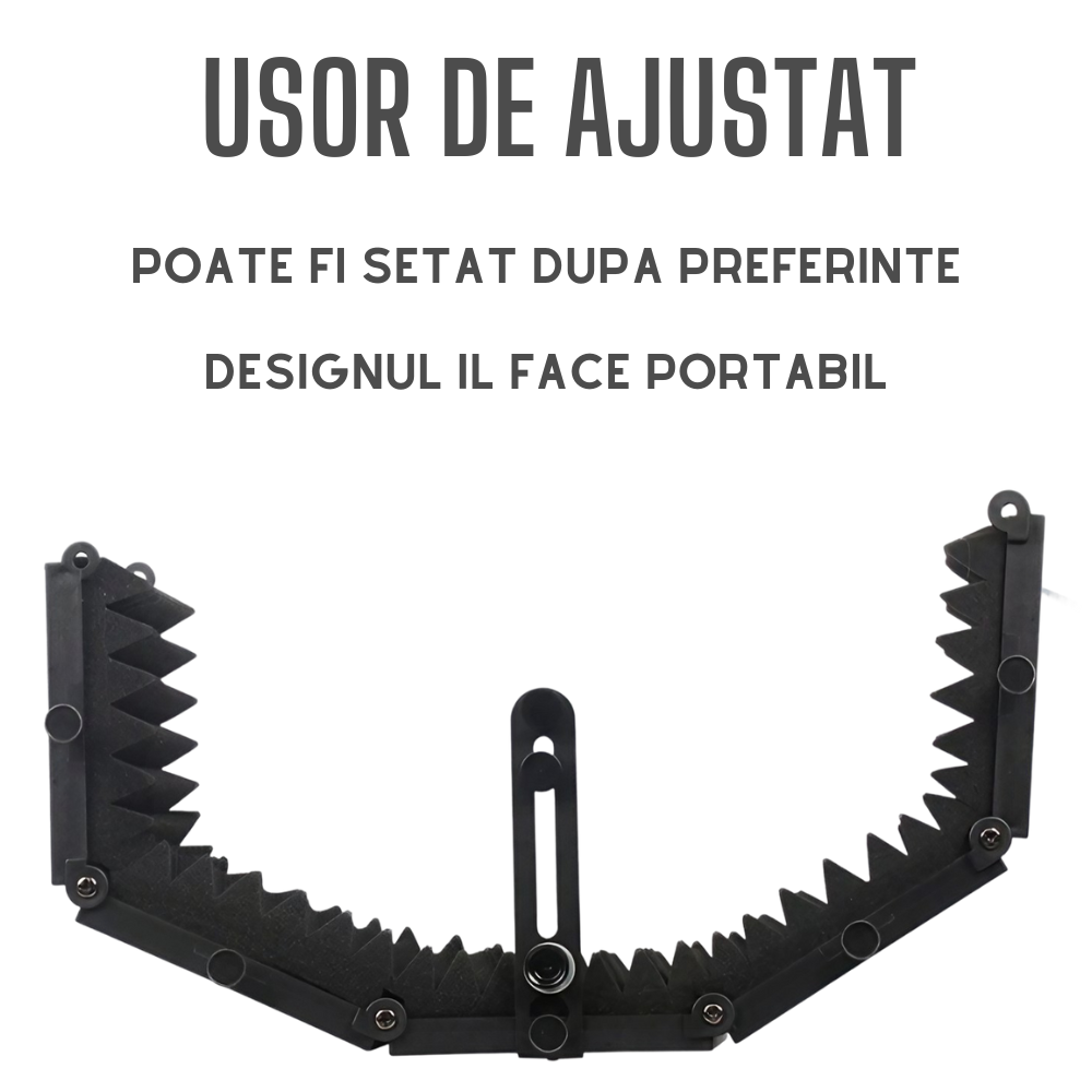 Suport de podea pentru microfon AxaCube® cu panou acustic si filtru pop, anti-ecou, burete antifonic, reglabil, pentru inregistrari, cantat, streaming [8]
